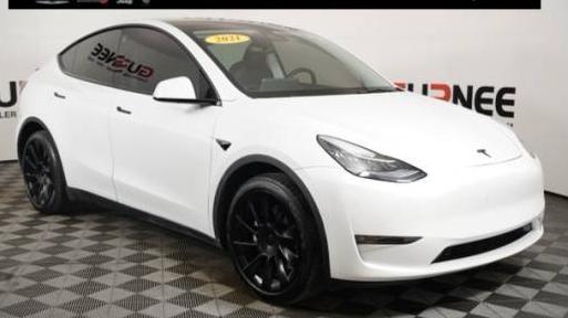 TESLA MODEL Y 2021 5YJYGDEE2MF279551 image